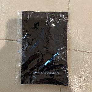 David Yurman black pouch